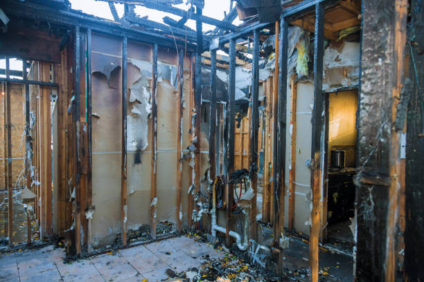 Professional Soot Cleanup technician working in Great Falls, VA